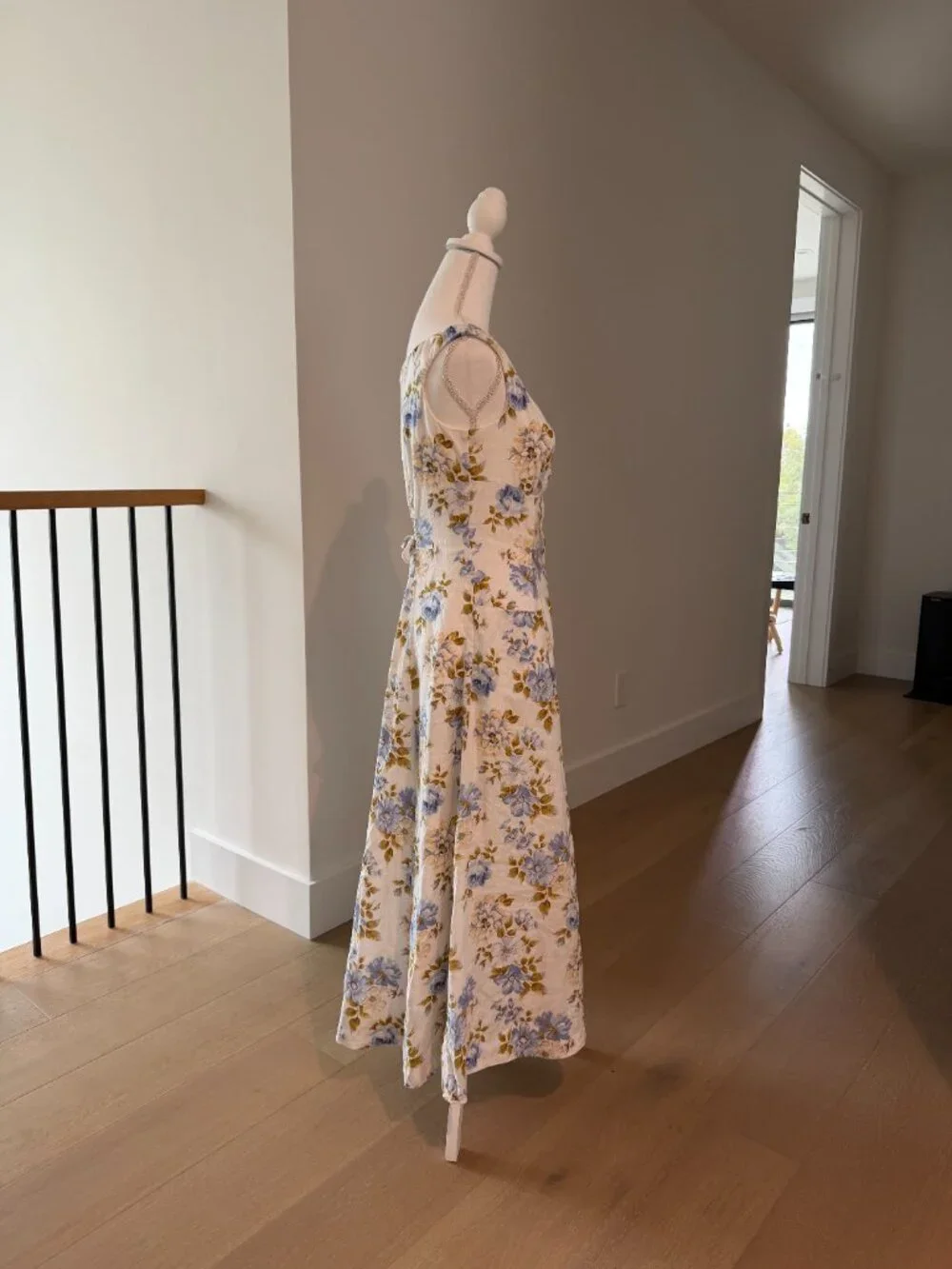 Reformation louisa Linen floral dress maxi - Picture 7 of 8